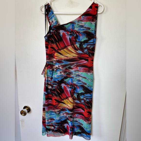✨Joseph Ribkoff Printed Dress - Size 6 - Picture 7 of 7
